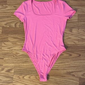 Pink bodysuit